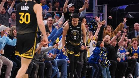 Die Golden State Warriors brauchen am letzten Spieltag einen Sieg, um sicher in den NBA-Playoffs zu sein