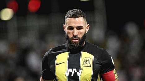 Karim Benzema steht in Saudi-Arabien zunehmend in der Kritik 