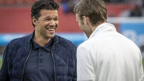 Unterstützung für Leverkusen: Michael Ballack