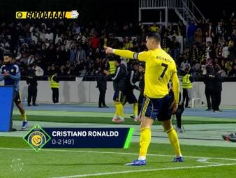 Der Tabellenzweite der Saudi League Al Nassr fährt bei Damac FC den zweiten Sieg hintereinander ein. Cristiano Ronaldo setzt dabei eine neue Bestmarke. Highlights