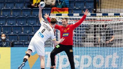 Andreas Palicka stand am Sonntag noch im Tor gegen Deutschland