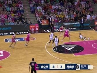 Spiel Highlights zu Telekom Baskets Bonn - Veolia Towers Hamburg