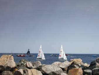 Flaute stoppt Kieler Woche