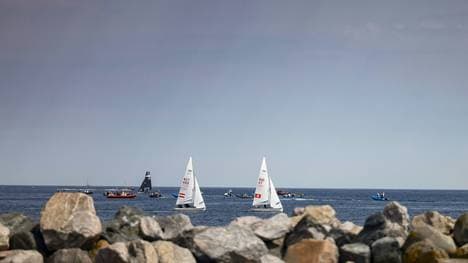 Flaute bei der Kieler Woche