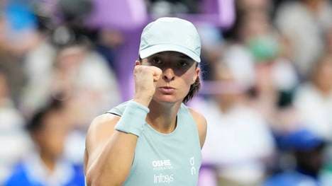 Iga Swiatek steht im Finale