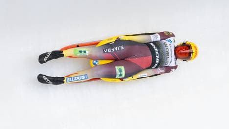 Noch mit Luft nach oben: Weltmeisterin Julia Taubitz