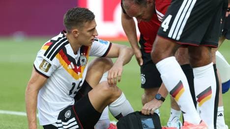 Hatte Schmerzen: Nico Schlotterbeck