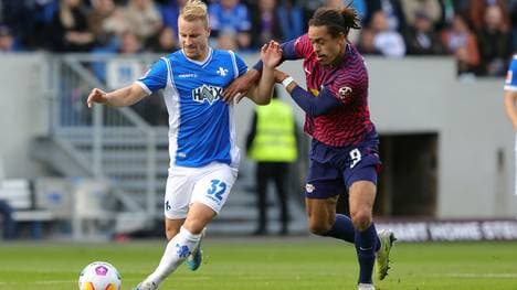 RB Leipzig feiert Auswärtssieg in Darmstadt