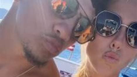 Patrick Mahomes ließ es sich zusammen mit seiner Freundin gut gehen