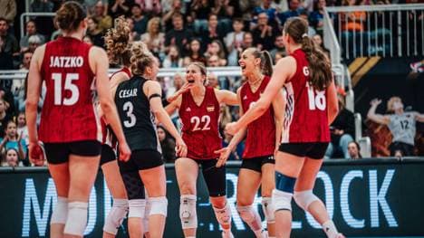 Das DVV-Team der Frauen 
