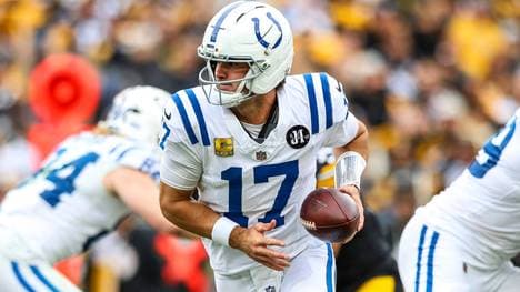 Quarterback Daniel Jones von den Indianapolis Colts