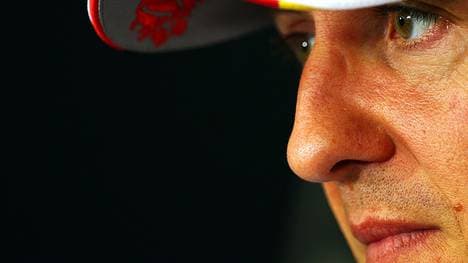 Michael Schumacher-Nahaufnahme