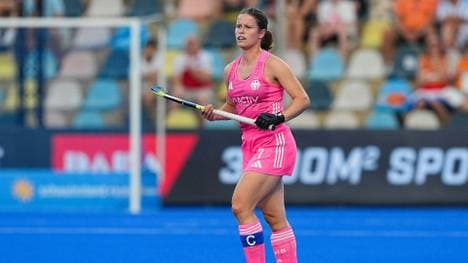 Die deutsche Co-Kapitänin Linnea Weidemann