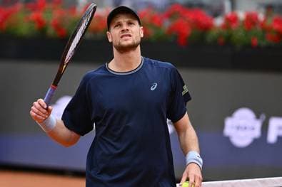 Deutsches Tennis-Ass in Rom raus