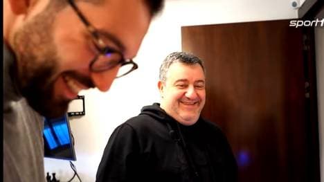 SPORT1-Chefreporter Patrick Berger traf Mino Raiola zum Interview