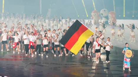 Einlauf der deutschen Athleten bei den World Games 2025