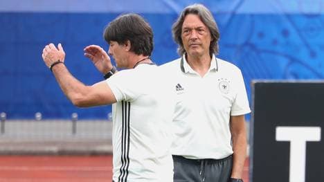 Hans-Wilhelm Müller-Wohlfahrt (r.) ist der Vertrauensarzt von Usain Bolt