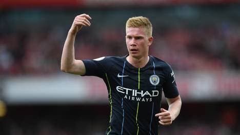Kevin De Bruyne erlitt Mitte August einen Außenbandriss im rechten Knie