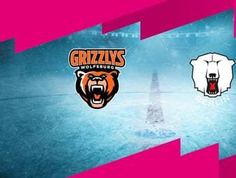 Grizzlys Wolfsburg - Eisbären Berlin: Tore und Highlights | PENNY DEL