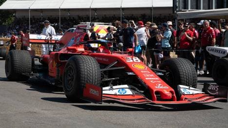 Ferrari nutzt einen Filmdreh für den Test neuer Teile