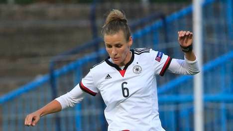 Simone Laudehr im DFB-Trikot