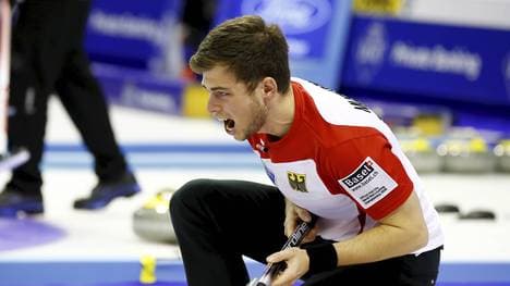 Curling-EM in Tallin: Deutsche Männer im Halbfinale - Frauen gegen Schweden, Curling-EM: Deutsche Männer um Skip Marc Muskatewitz im Halbfinale