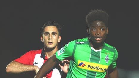 Ba-Muaka Simakala traf für Borussia Mönchengladbach in der vergangenen Saison zwei Mal