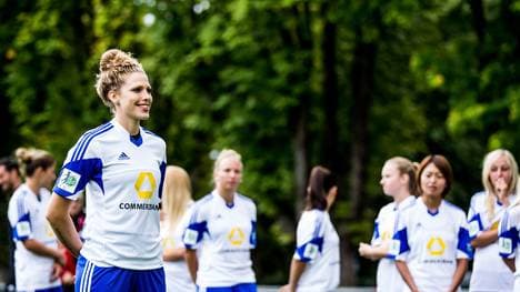 Kim Kulig im Trikot des 1. FFC Frankfurt