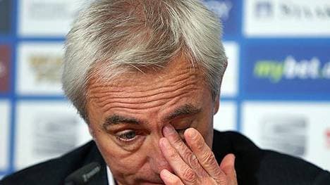 Bert van Marwijk wurde im Februar beim Hamburger SV entlassen