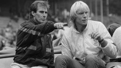 Osenberg (l.) mit Carlo Thränhardt