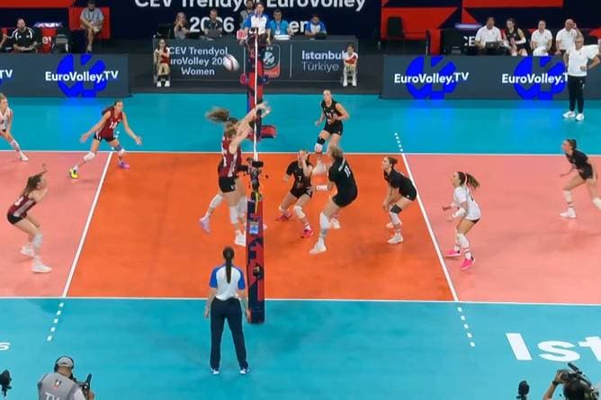 Kantersieg! Deutschland-Gala bei Volleyball-EM