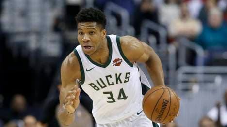 Der "Greek Freak" Giannis Antetokounmpo will mit den Bucks gegen die Wizards unbedingt gewinnen