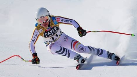 Kira Weidle erwischte bei der WM-Abfahrt einen Sahnetag