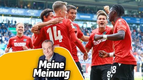 Hannover ist am Samstag gegen Bielefeld klarer Favorit
