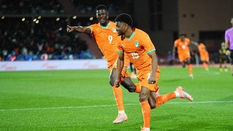 Amad Diallo bejubelt seinen sehenswerten Führungstreffer