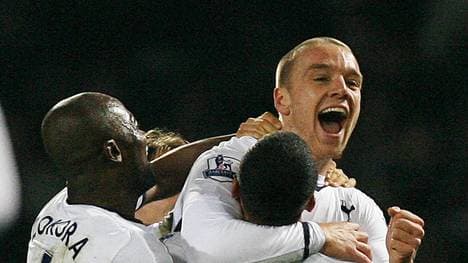 Tottenham's English Midfielder Jamie O'H