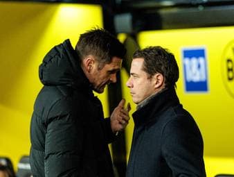 Ricken reagiert kurz vor Anpfiff auf Gerüchte um Kehl