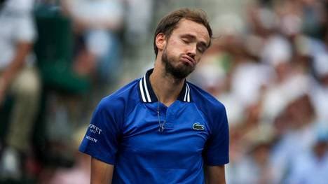 Daniil Medvedev blieb gegen Jannik Sinner chancenlos