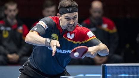 Erst ab Montag am Tisch: Timo Boll