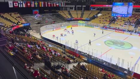 Wenig Zuschauer, schlechtes Eis: Jyske Bank Boxen