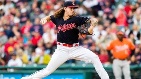 Clevelands Pitcher Mike Clevinger glänzte beim Sieg gegen die Baltimore Orioles