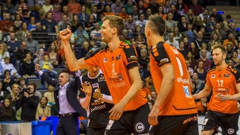 Robert Kromm spielt seit 2012 bei den Berlin Recycling Volleys