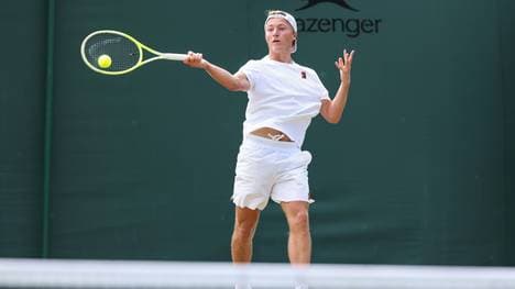 Max Schönhaus in Wimbledon