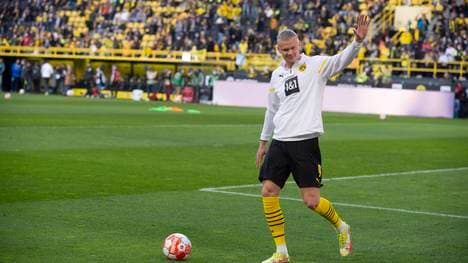 Erling Haaland steht vor dem Abgang vom BVB