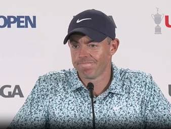 Rory McIlroy liegt vor der Finalrunde bei den U.S. Open einen Schlag hinter den Führenden Rickie Fowler und Wyndham Clark. Der Nordire fühlt sich gut und ist zufrieden, wie Runde drei gelaufen ist.