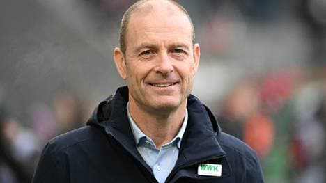 Augsburgs Trainer Jess Thorup 