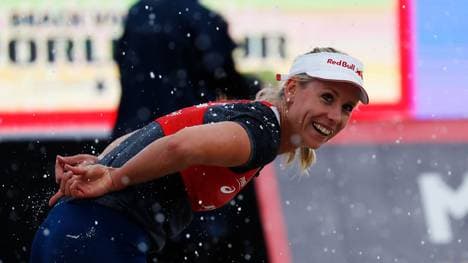 Nach überstandener Krebserkrankung hat Karla Borger (Bild) mit ihrer Partnerin Julia sude das feste Ziel Olympia