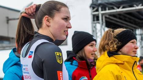 Merle Fräbel glänzt im Rodeln