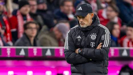 Thomas Tuchel mit ernster Miene