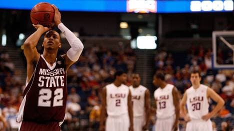 SEC Men's Basketball Tournament: Mississippi State Bulldogs v LSU Tigers